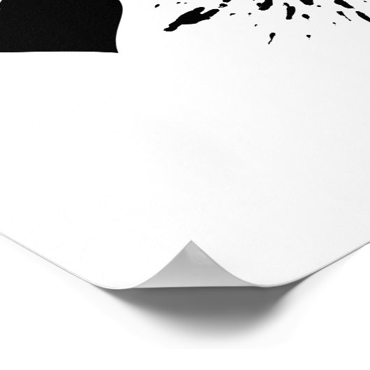 Explosief I Love Ping pong Poster (Hoek)