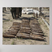 Explosieve apparaten worden geïdentificeerd en geï poster (Voorkant)