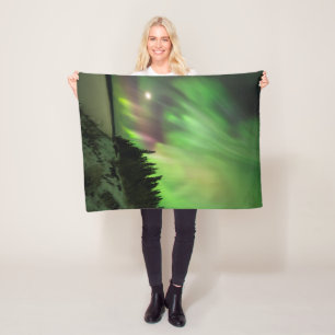 Explosieve Aurora Fleece Deken