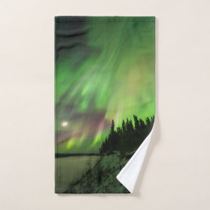 Explosieve Aurora Handdoek
