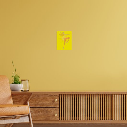 Explosieve Dans Poster (Woonkamer 2)