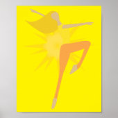 Explosieve Dans Poster (Voorkant)