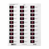 Explosieve Fireworks Celebration Etiket (Full Sheet)