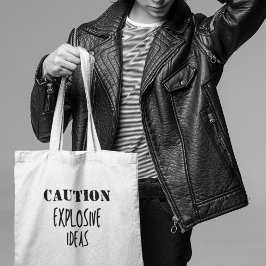 Explosieve Ideeën voor Scheikunde Leraren Gift Tote Bag