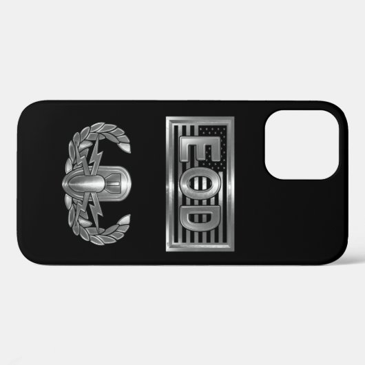 Explosieven opruimen (EOD) & Vlag VS Case-Mate iPhone Case (Achterkant (horizontaal))