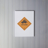 Explosif 1 Étiquette