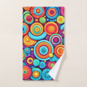 Explosion circulaire vive (Serviette à main)
