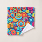 Explosion circulaire vive (Gant de toilette)