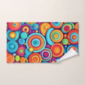 Explosion circulaire vive (Serviette à main)