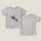 Explosion Colorée Art Tribal Tatouage Abstrait (Design Recto & Verso)