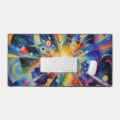 Explosion Cosmique Contemporaine Abstraite (Clavier et souris)