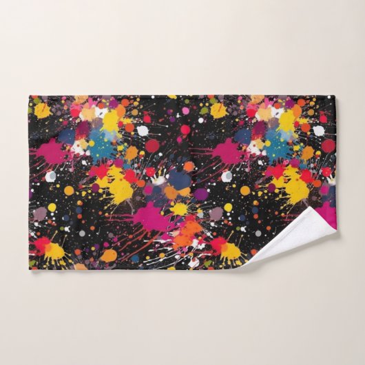 Explosion de couleur (Serviette à main)