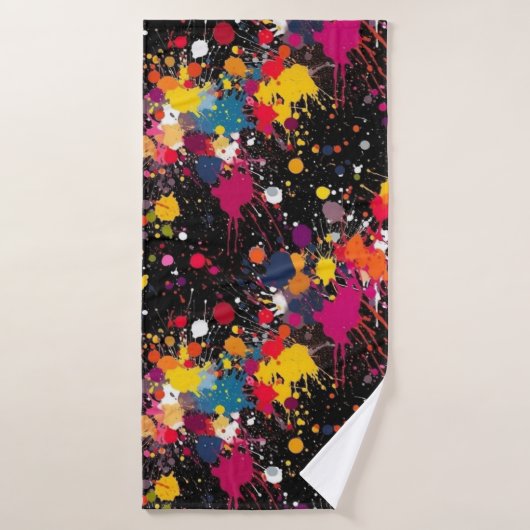 Explosion de couleur (Serviette de bain)