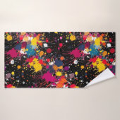 Explosion de couleur (Serviette de bain)