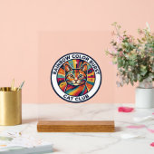 Explosion de couleurs arc-en-ciel Chat Design de c (Mariage)