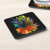 Explosion de couleurs dessous de verre (Côté gauche)