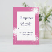 Explosion de paillettes RSVP (fuchsia) (Debout devant)