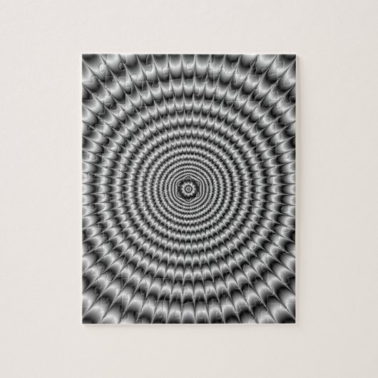 Explosion de puzzle en argent (Vertical)
