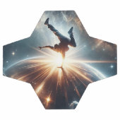 Explosion de rupture galactique dans l'espace prof (Plat)