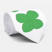 explosion de trèfle de Quatre-feuille - cravate (Roulé)