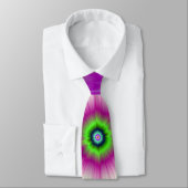 Explosion en Cravate violet et vert (Attaché)