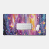 Explosion florale lumineuse abstraite (Clavier et souris)