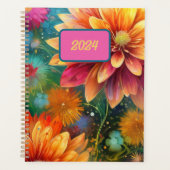 Explosion florale : Motif couleur éclatante (Devant)