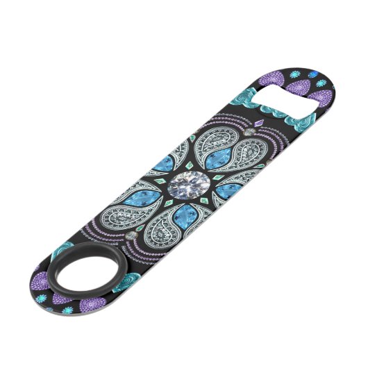 Explosion incrustée de bijoux de coeur de diamant (Dos Angle)