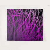 Explosion linéaire violet - Tapisserie (Devant (Horizontal))