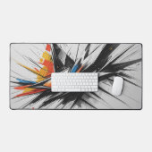 Explosive Geometry: A Burst of Abstract Energy (Clavier et souris)