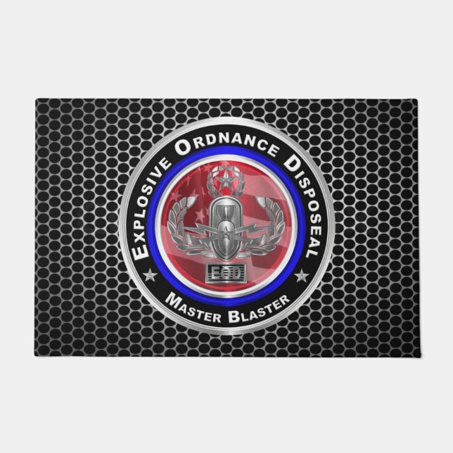 Explosive Ordnance Disposal (EOD)  Deurmat (Voorkant)