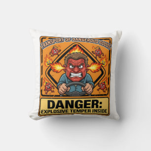 Explosive Temper Trucker ADR digital download Kussen