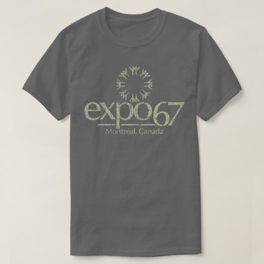 Expo 67 Montreal 1967 T-shirt (Design voorkant)