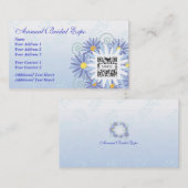 Expo nuptiale de modèle de carte de visite (Devant / Derrière)