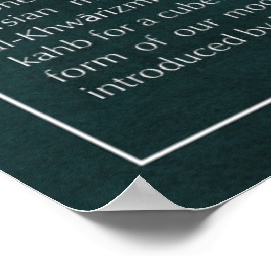 Exponent Poster (Hoek)