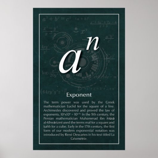 Exponent Poster (Voorkant)
