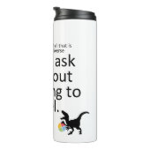 Exporteren naar een spreadsheet met Dinos Thermosbeker (Geroteerd rechts)