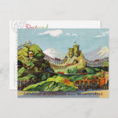 Expositie van het Briefkaart Charleroi (Voorkant / Achterkant)