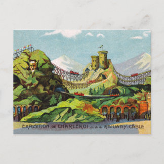 Expositie van het Briefkaart Charleroi