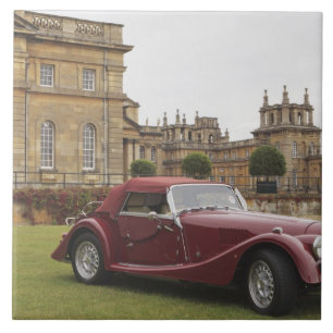 Expositie van klassieke auto's, Blenheim Palace Tegeltje