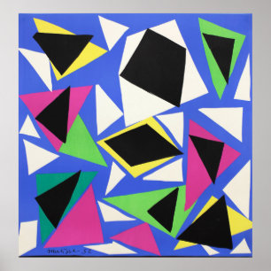 Expositieposter van Henri Matisse Poster