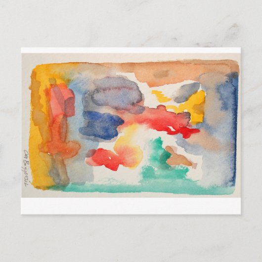 exposition 2012 de 15 cartes postales d'aquarelle (Devant)