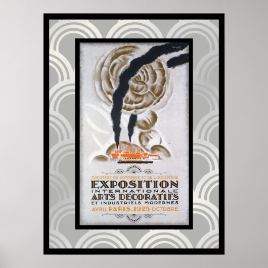 Exposition Charles Loupot Art Déco français 1925 (Devant)