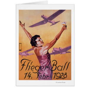 Exposition d'aviation à l'affiche de promo de
