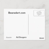 EXPOSITION DE CARTE POSTALE D'AQUARELLE (Dos)