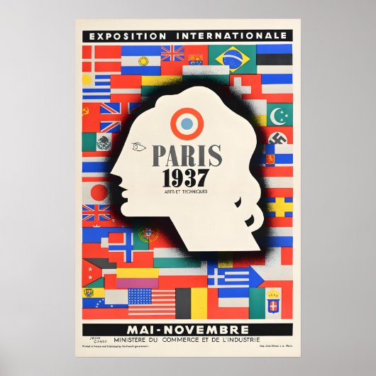 Exposition de Paris 1937 - Affiches Imprimées (Devant)