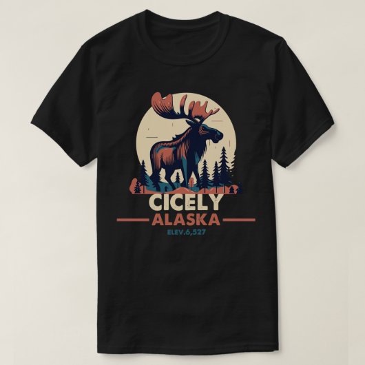 Exposition nord Cicely Alaska TShirt 3 (Design devant)