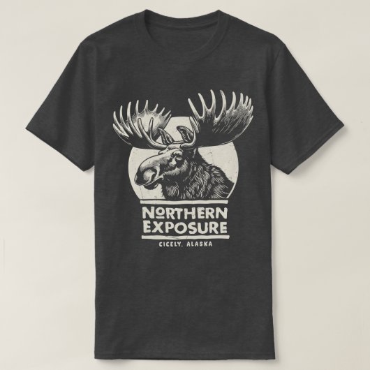 Exposition nord Cicely Alaska TShirt 7 (Design devant)