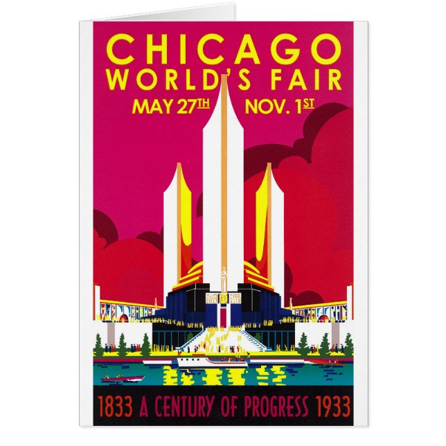 Exposition universelle 1933 de Chicago (Devant)