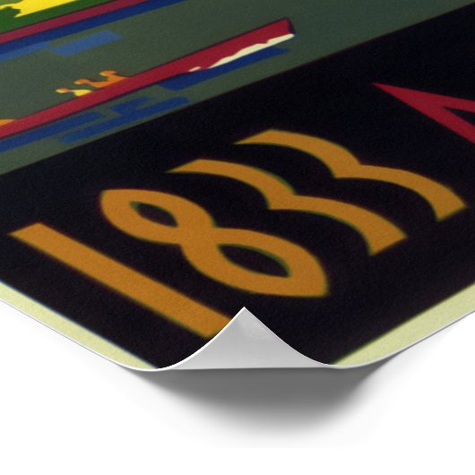 Exposition vintage Art déco 1933 (Coin)